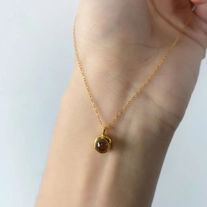 Leo - Projection Photo Necklace