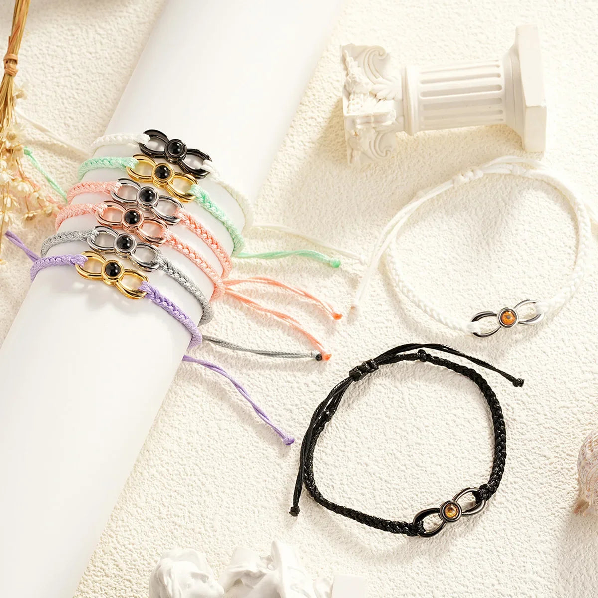 Heart Chain Memory Bracelet