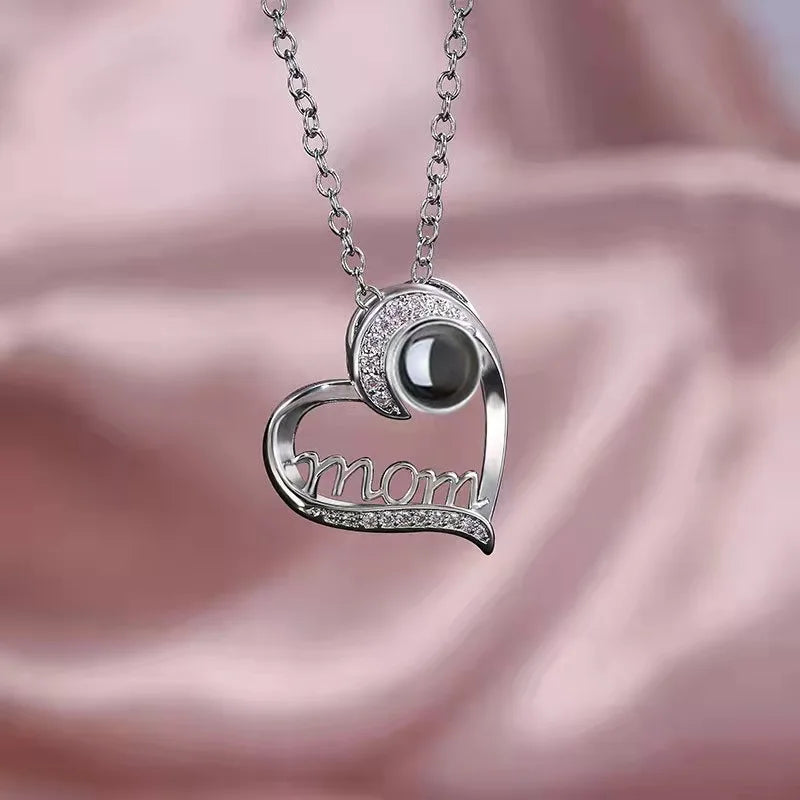 Heartfelt Photo Projection Necklace