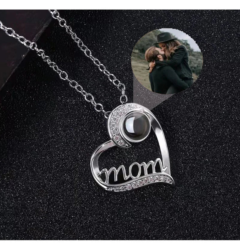 Heartfelt Photo Projection Necklace