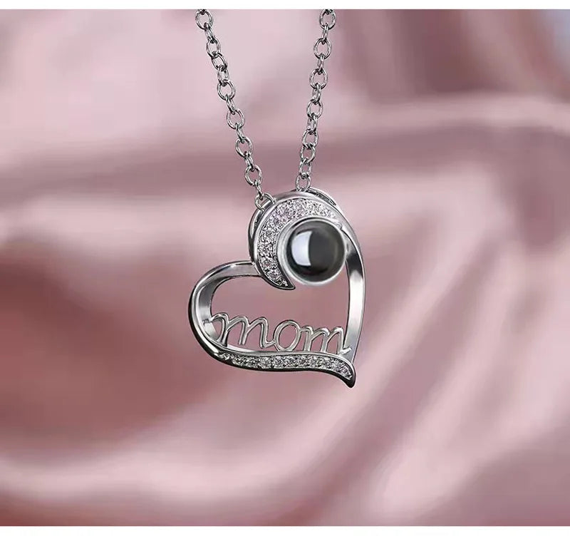 Heartfelt Photo Projection Necklace