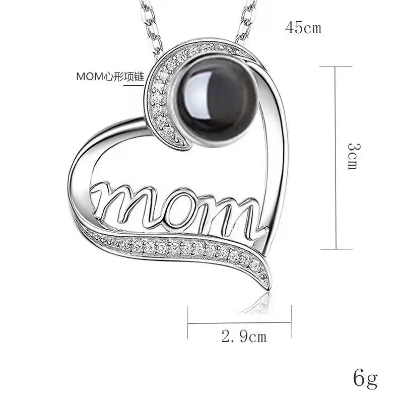 Heartfelt Photo Projection Necklace