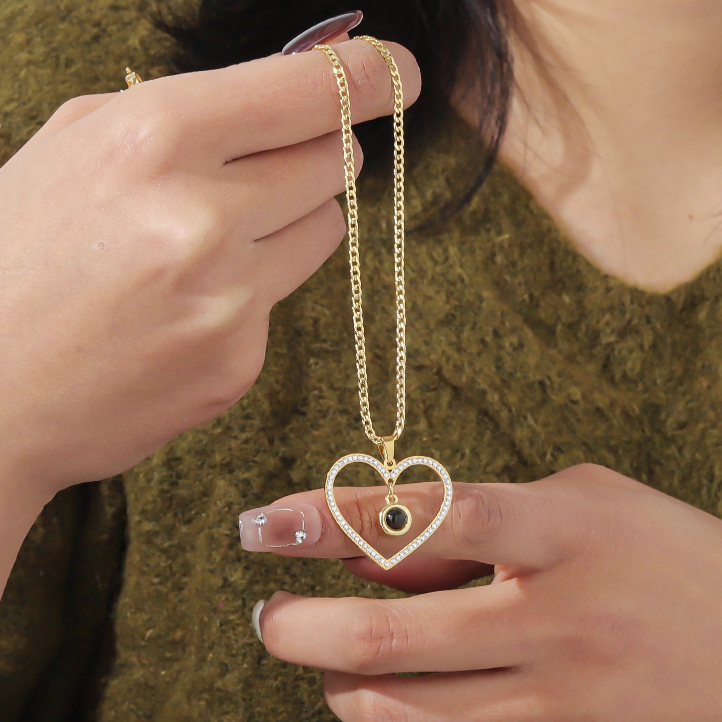 Aurora Love Heart Necklace