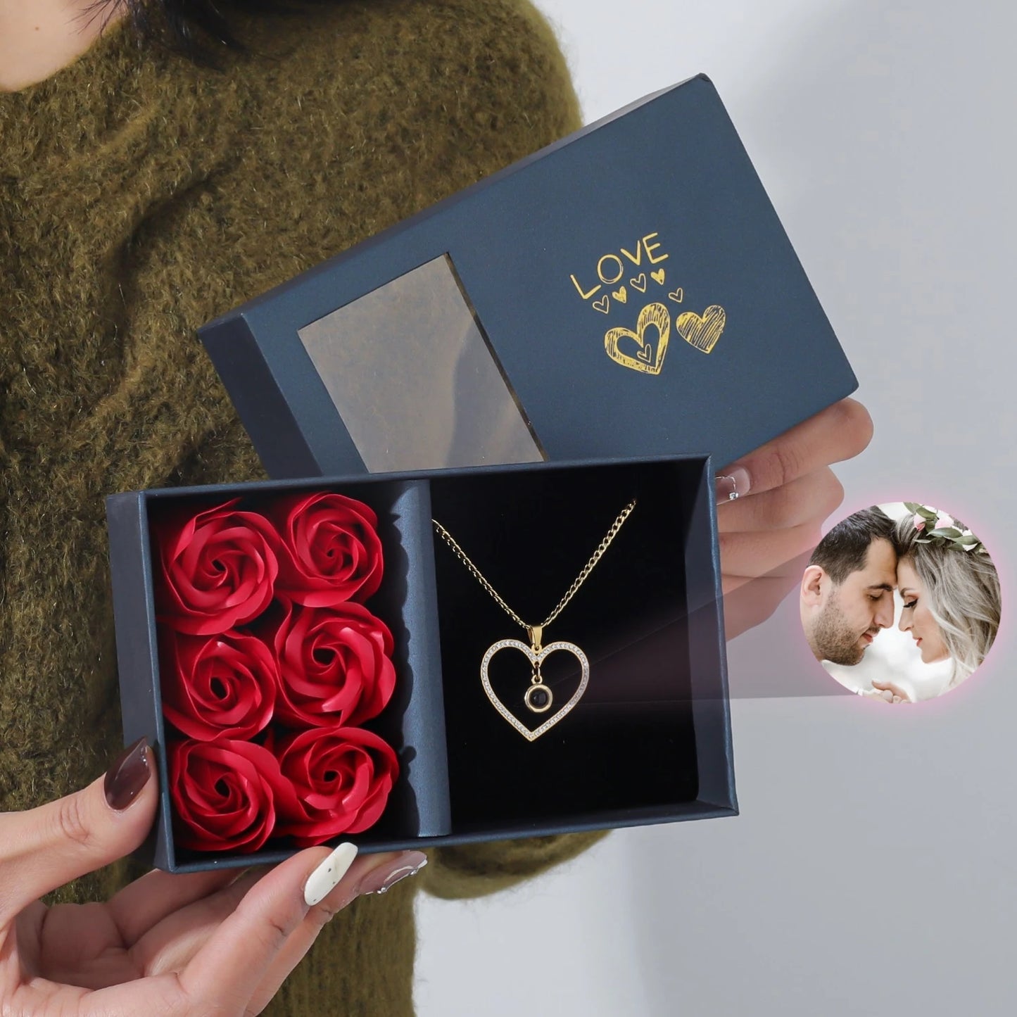 Aurora Love Heart Necklace