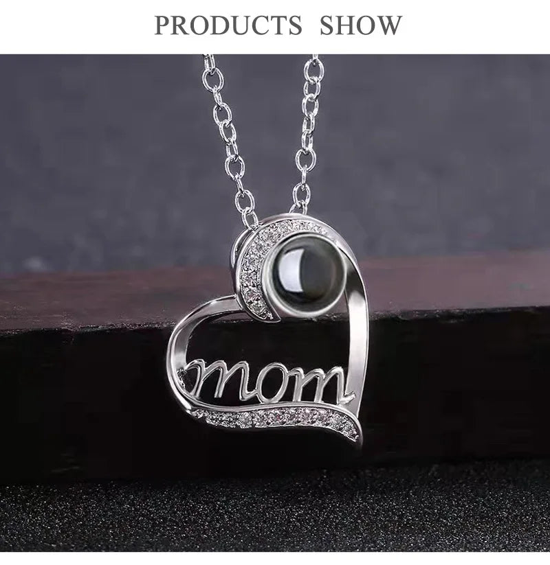 Heartfelt Photo Projection Necklace