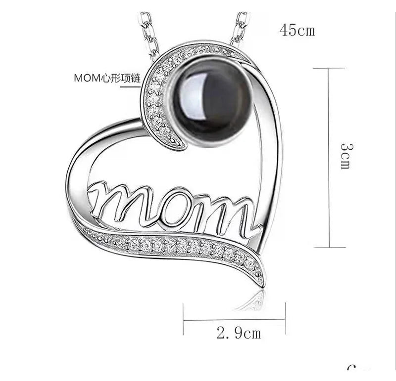 Heartfelt Photo Projection Necklace