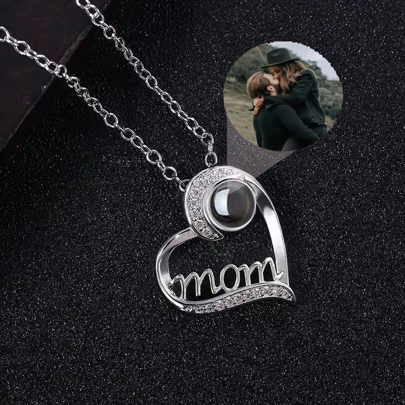 Heartfelt Photo Projection Necklace