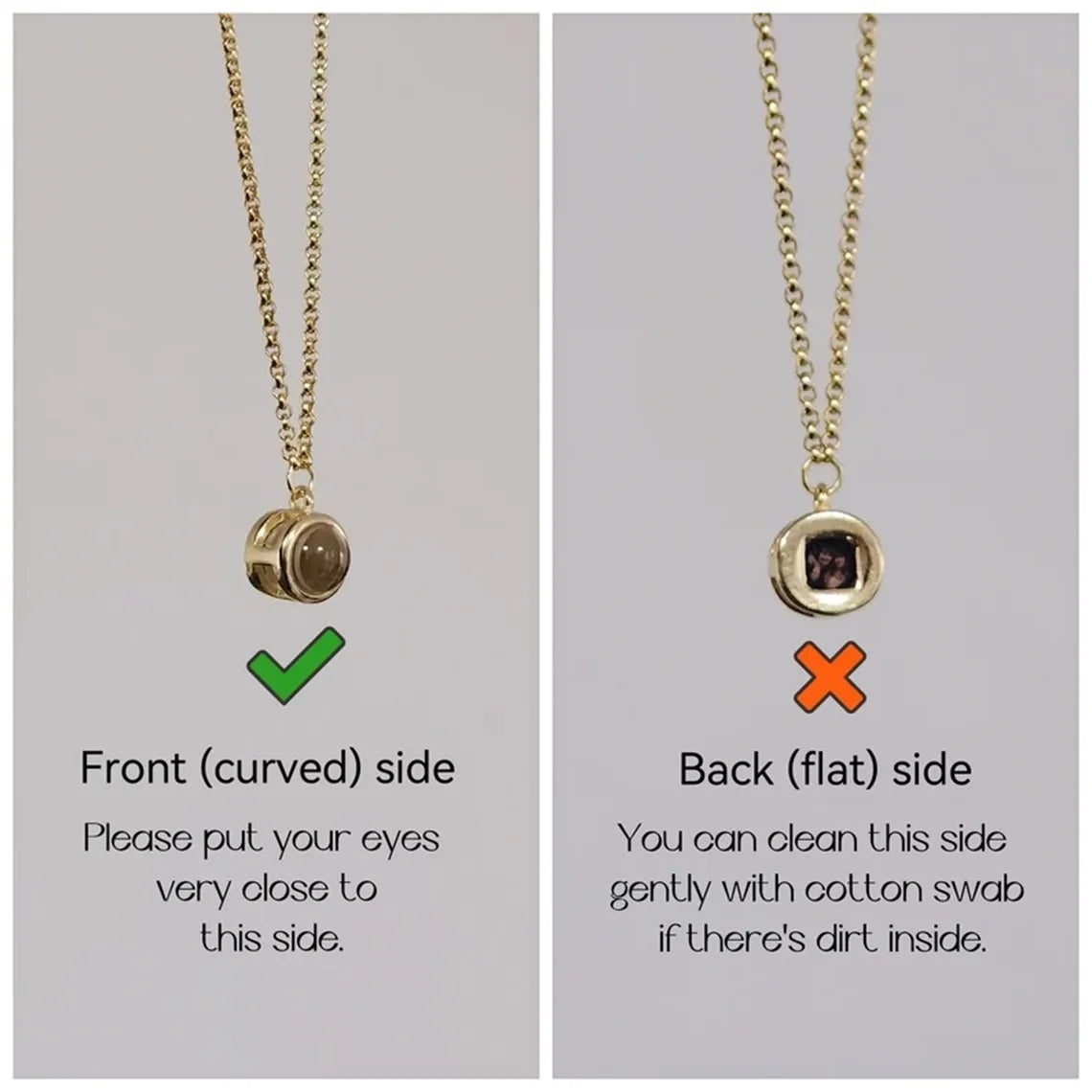 Heartfelt Projection Necklace