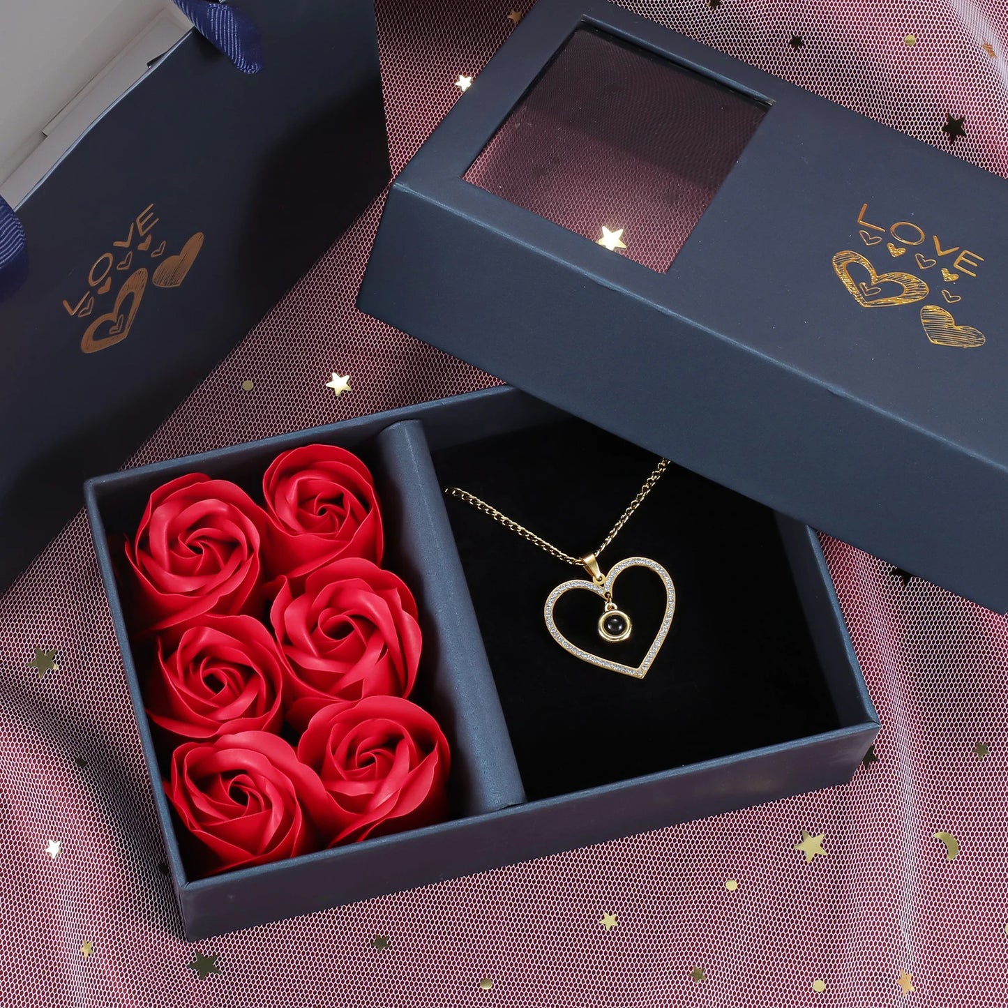 Aurora Love Heart Necklace