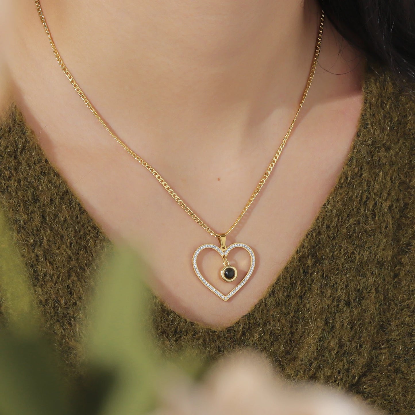 Aurora Love Heart Necklace
