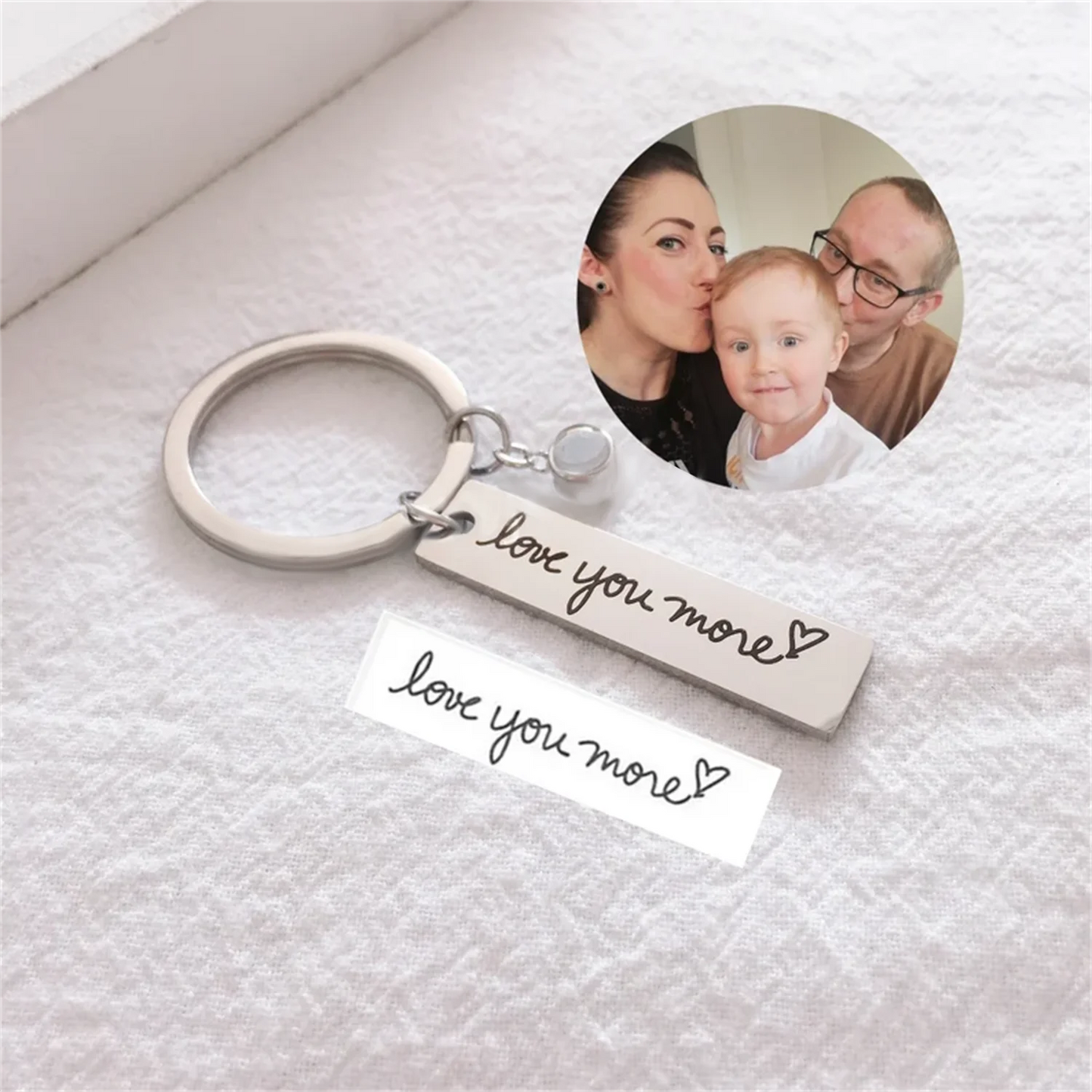 Heartfelt Memory Keychain