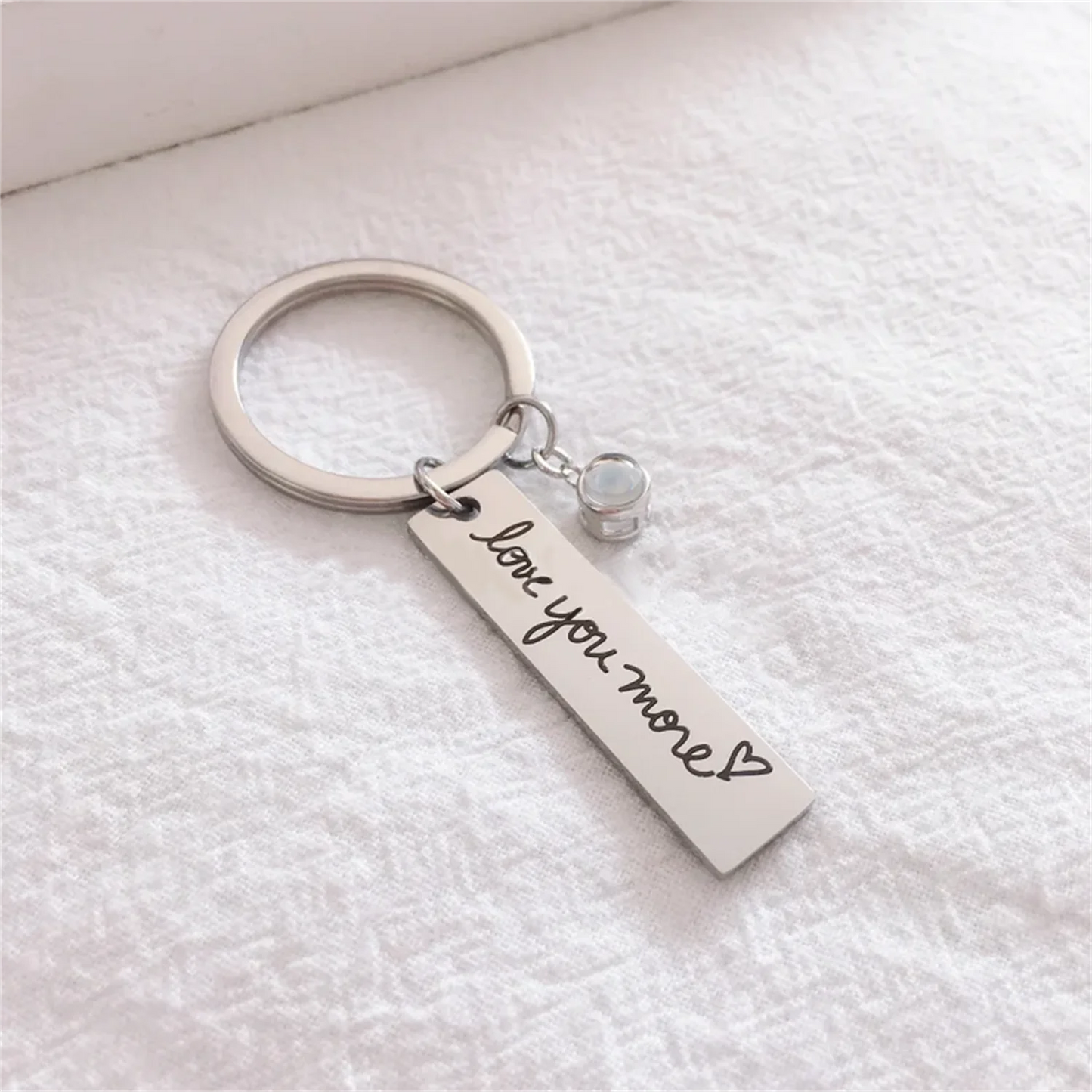 Heartfelt Memory Keychain