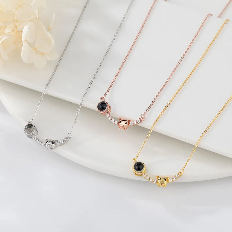 Love Projection Pig Necklace