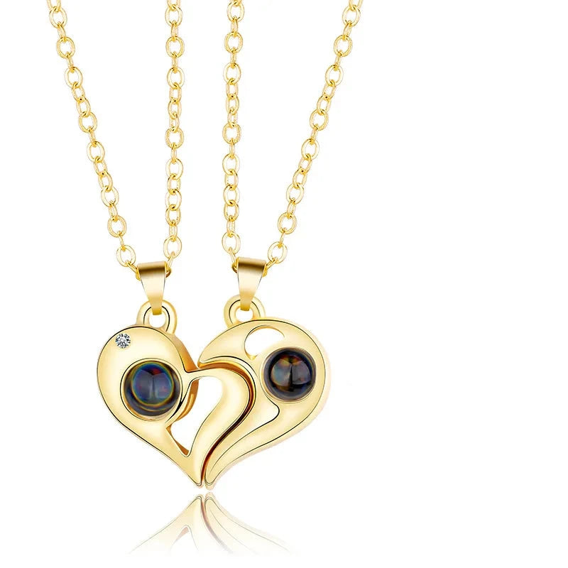 Love You Forever Heart Necklace