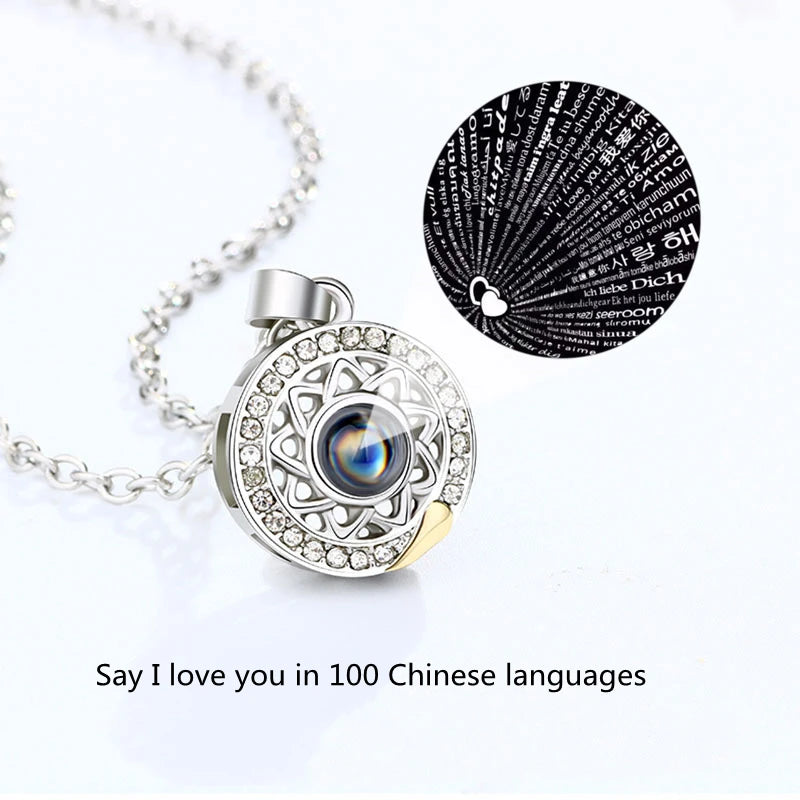 Love You Forever Heart Necklace
