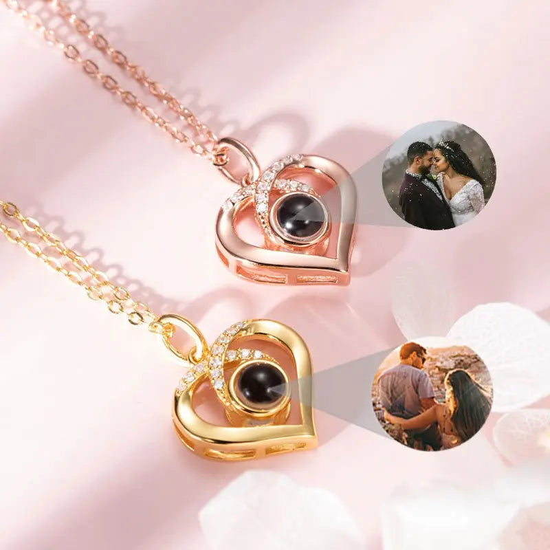 Heartfelt Memory Projection Necklace