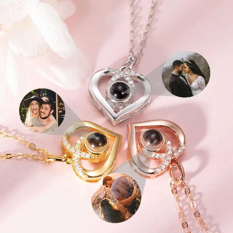 Heartfelt Memory Projection Necklace