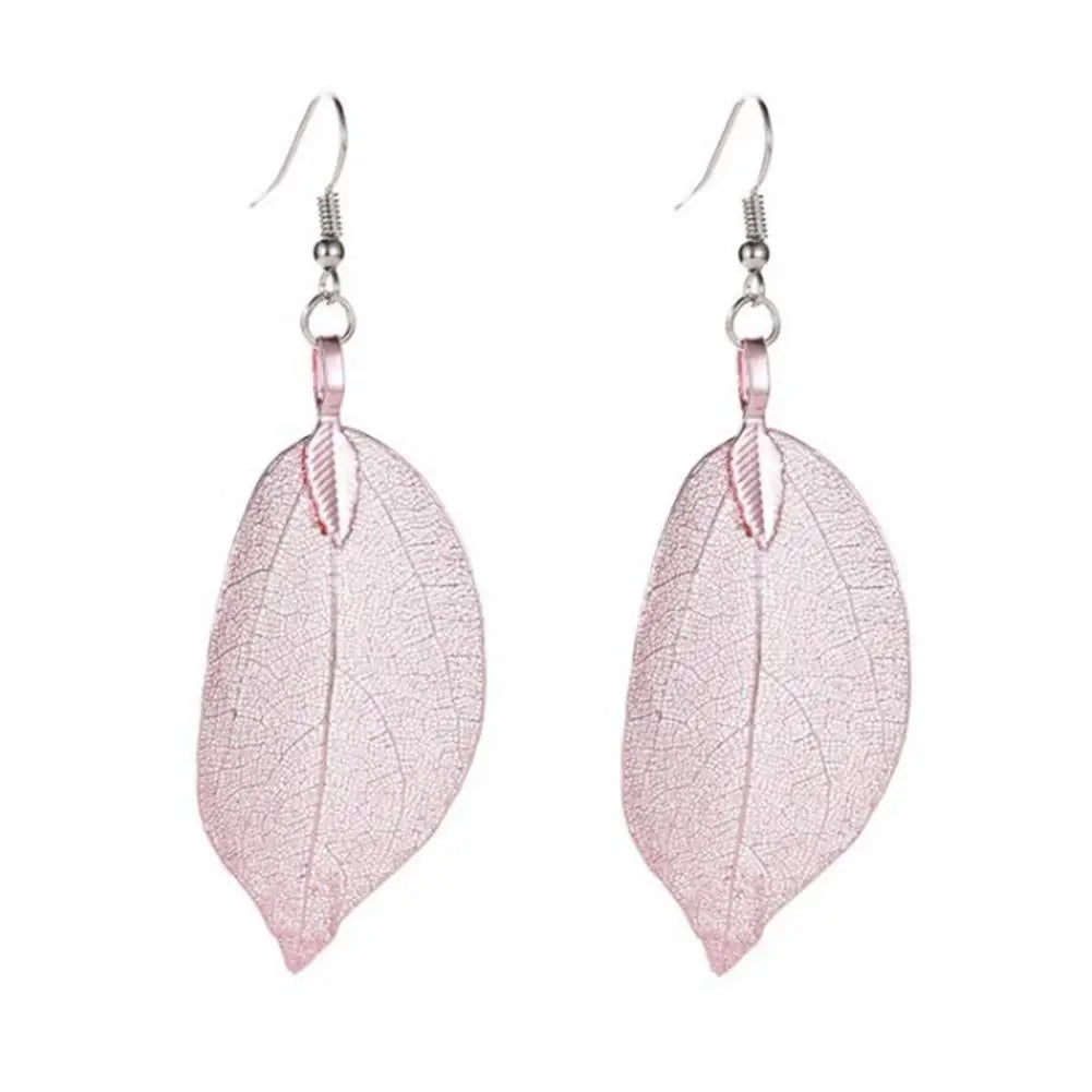 Chic Leaf Drop Earrings
