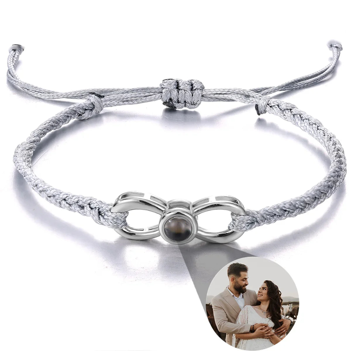 Heart Chain Memory Bracelet