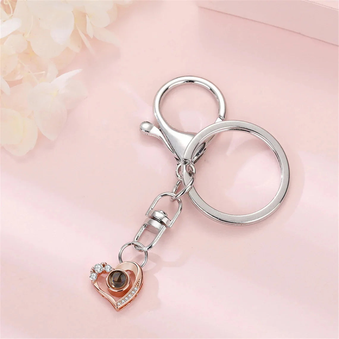 Heartfelt Projection Keychain