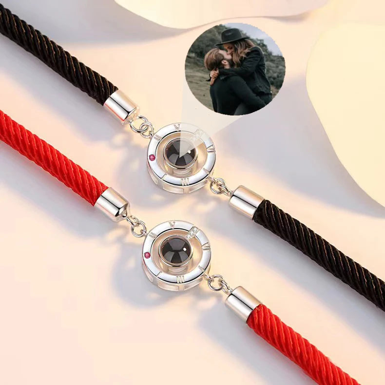 Photo Lovestone Couple Bracelet