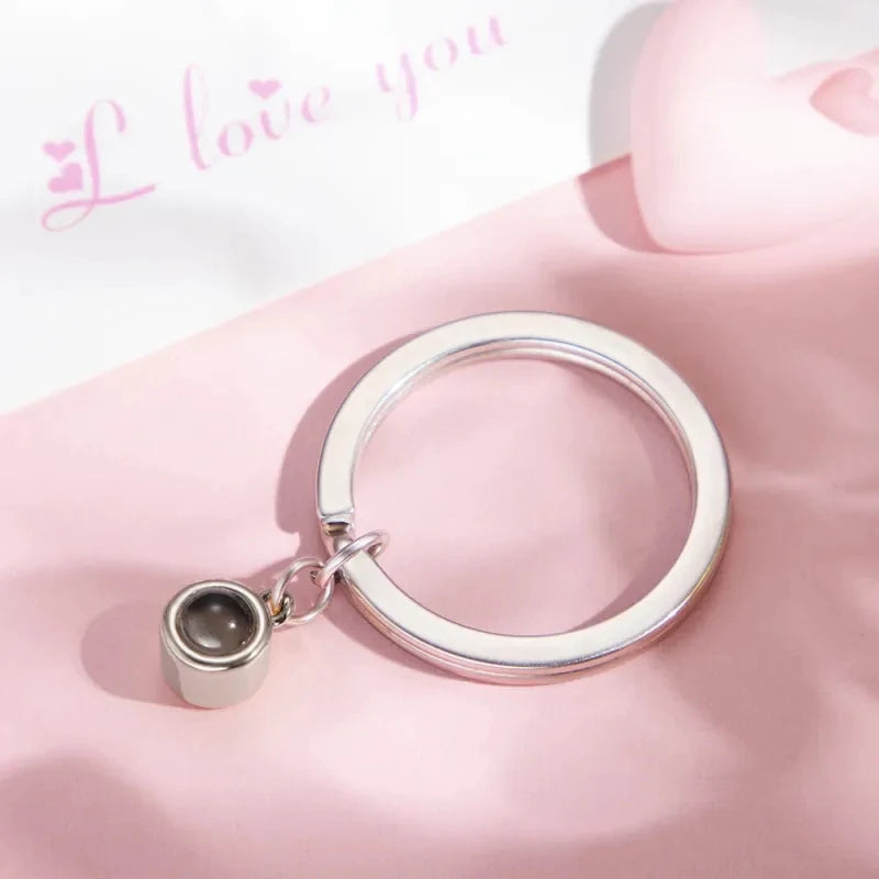 Memory Locket Keychain