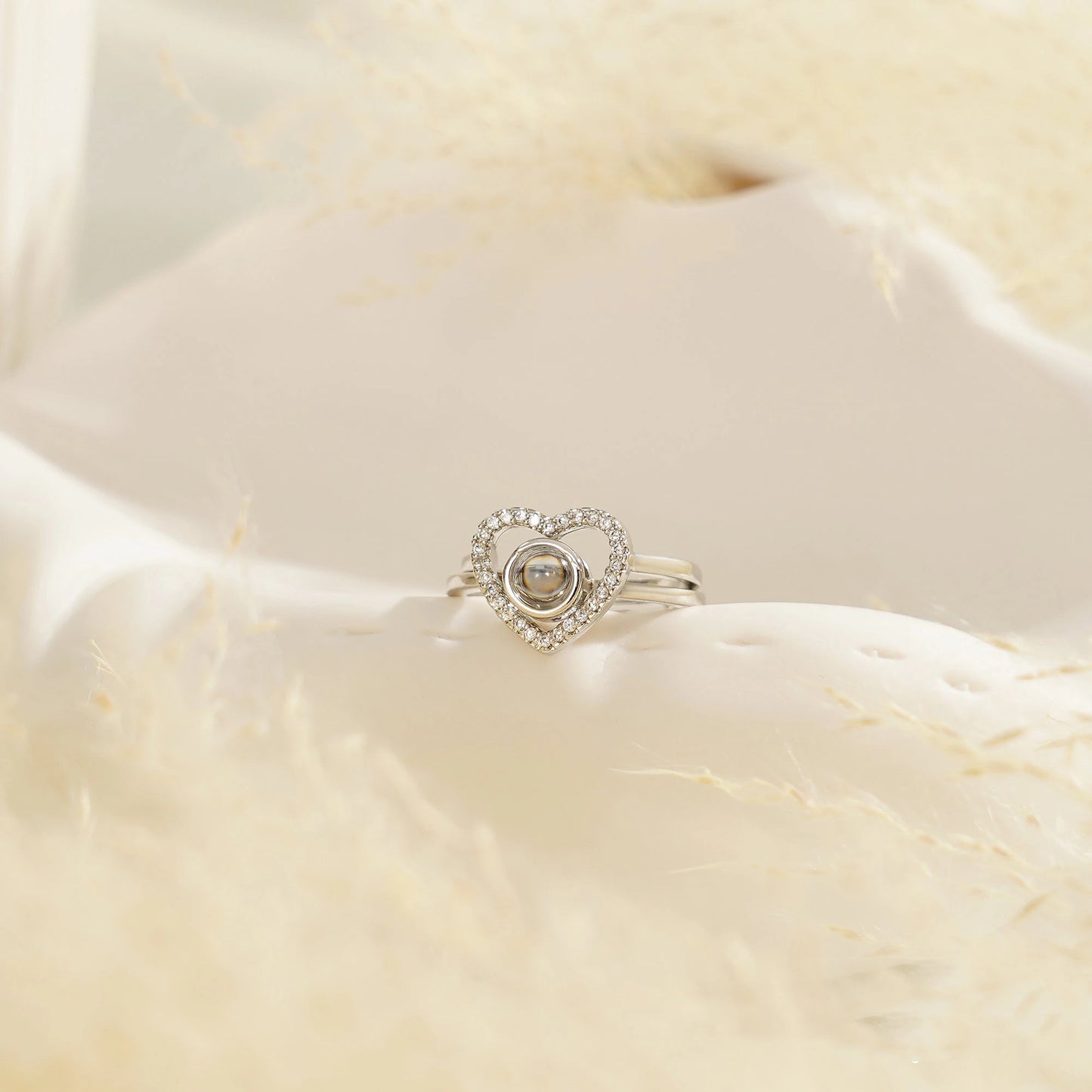 Celestial - Custom Photo Projection Statement Ring