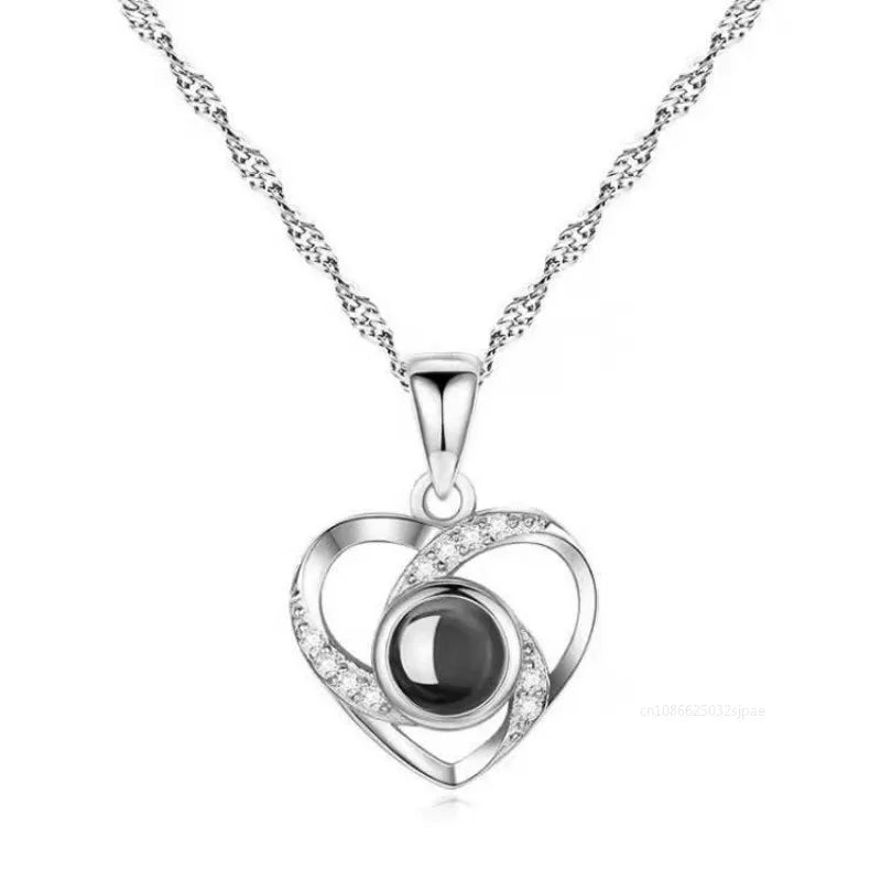 Romantic Heart Projector Necklace