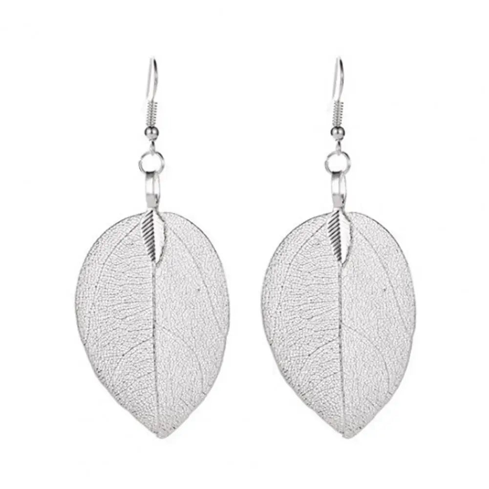 Chic Leaf Drop Earrings