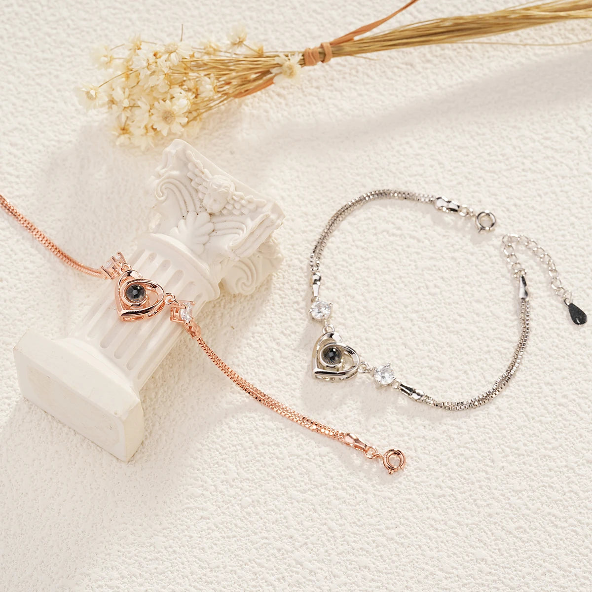 Heartfelt Photo Projection Bracelet