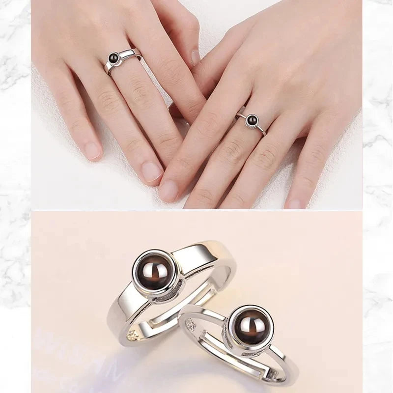 Love Projection Ring Set