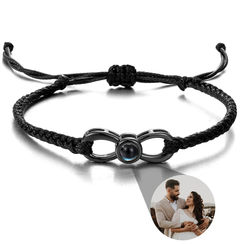 Heart Chain Memory Bracelet