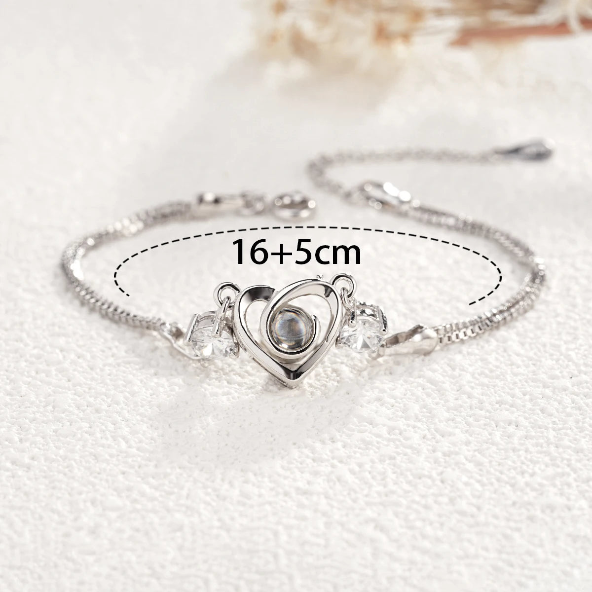 Heartfelt Photo Projection Bracelet