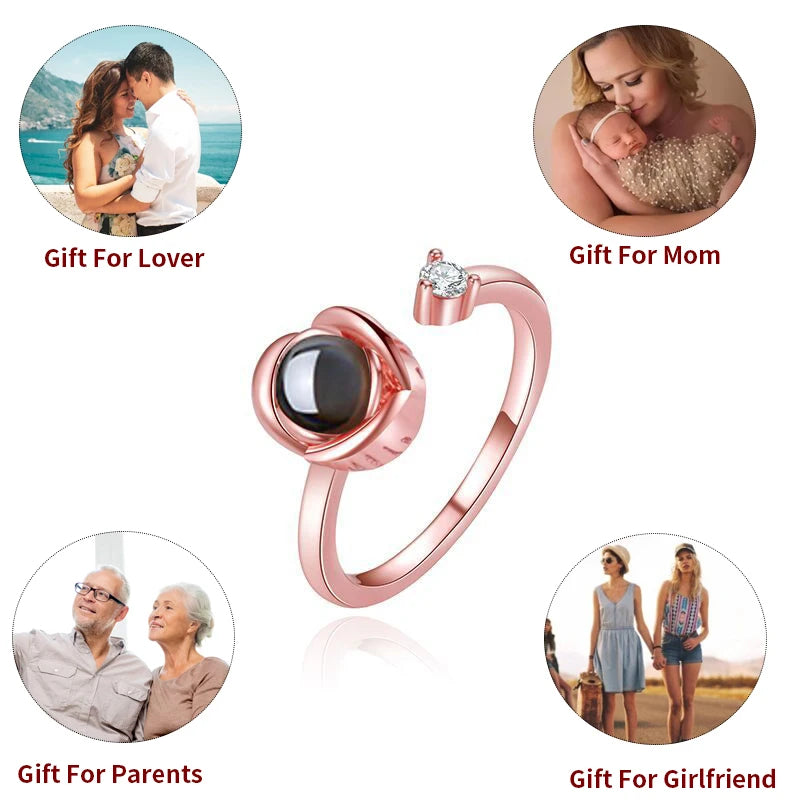 Memory Projection Love Ring