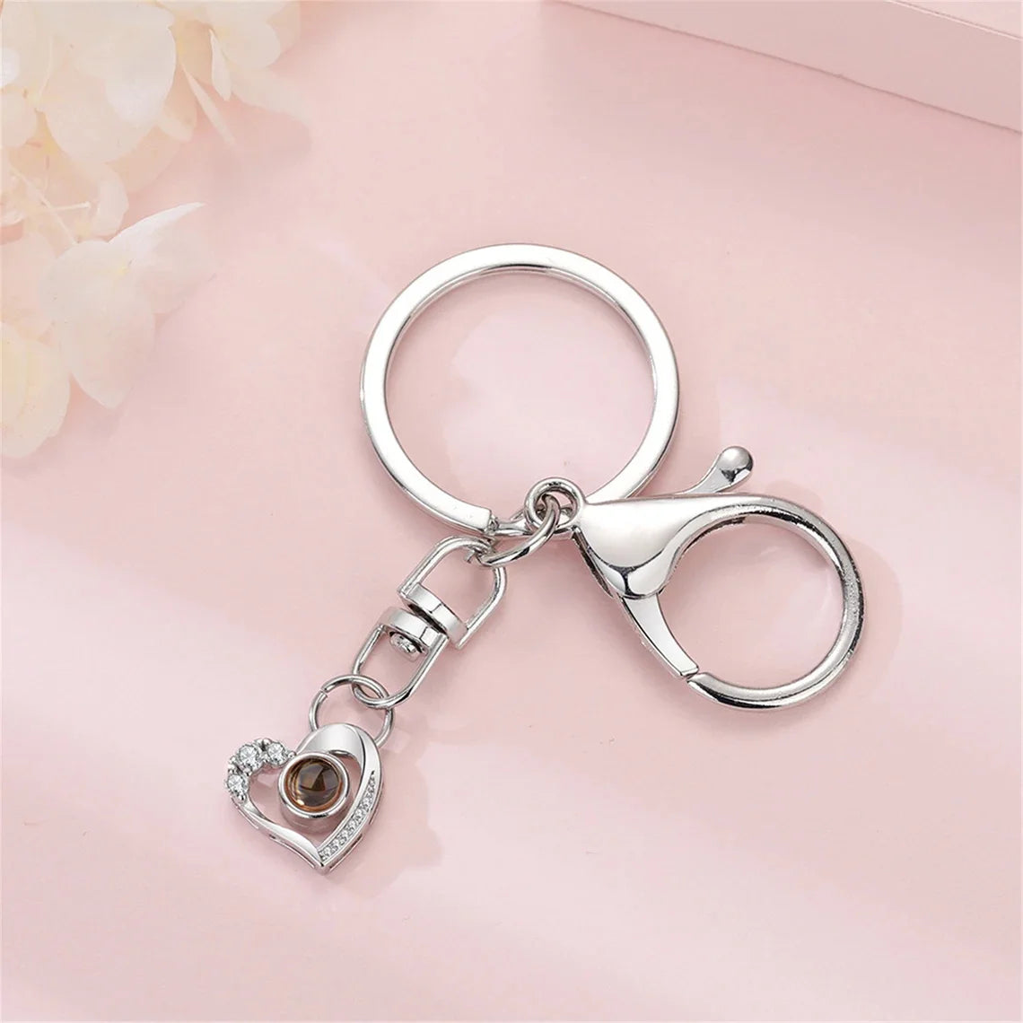 Heartfelt Projection Keychain
