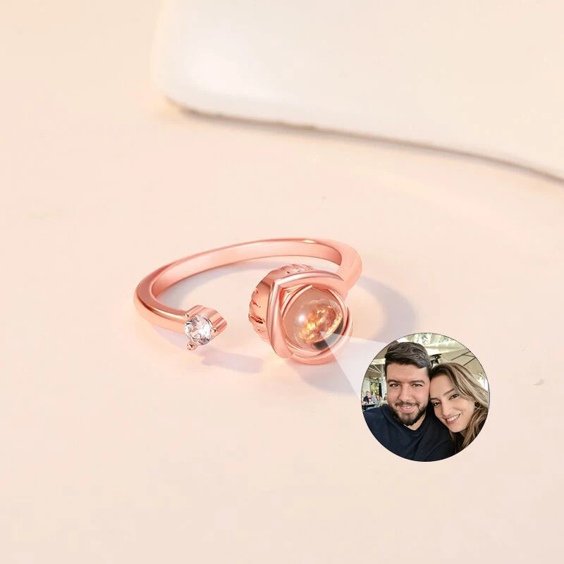Memory Projection Love Ring