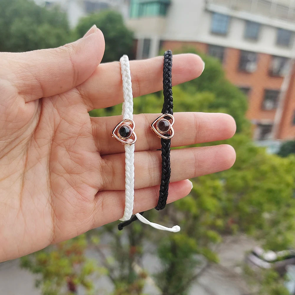 Memory Projection Braided Bracelet