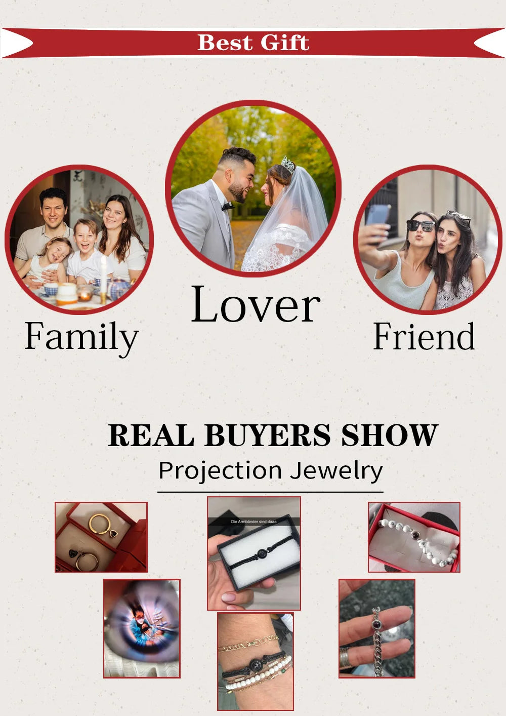 Heartfelt Projection Keychain