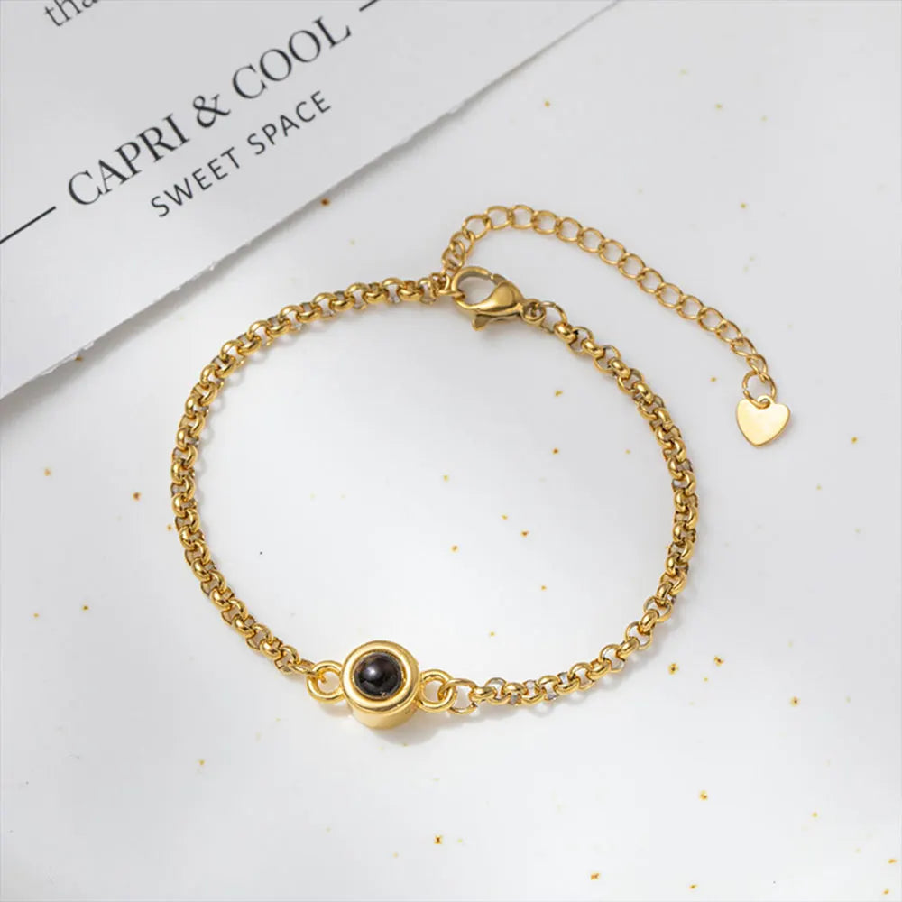 PersonalizedMemory Charm Bracelet