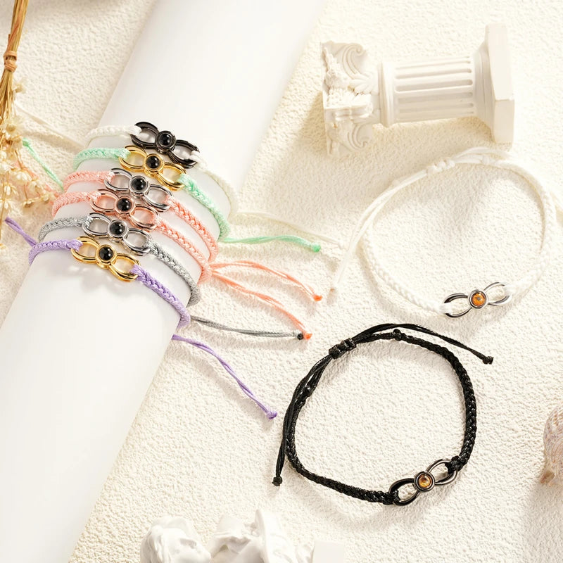 Heart Chain Memory Bracelet