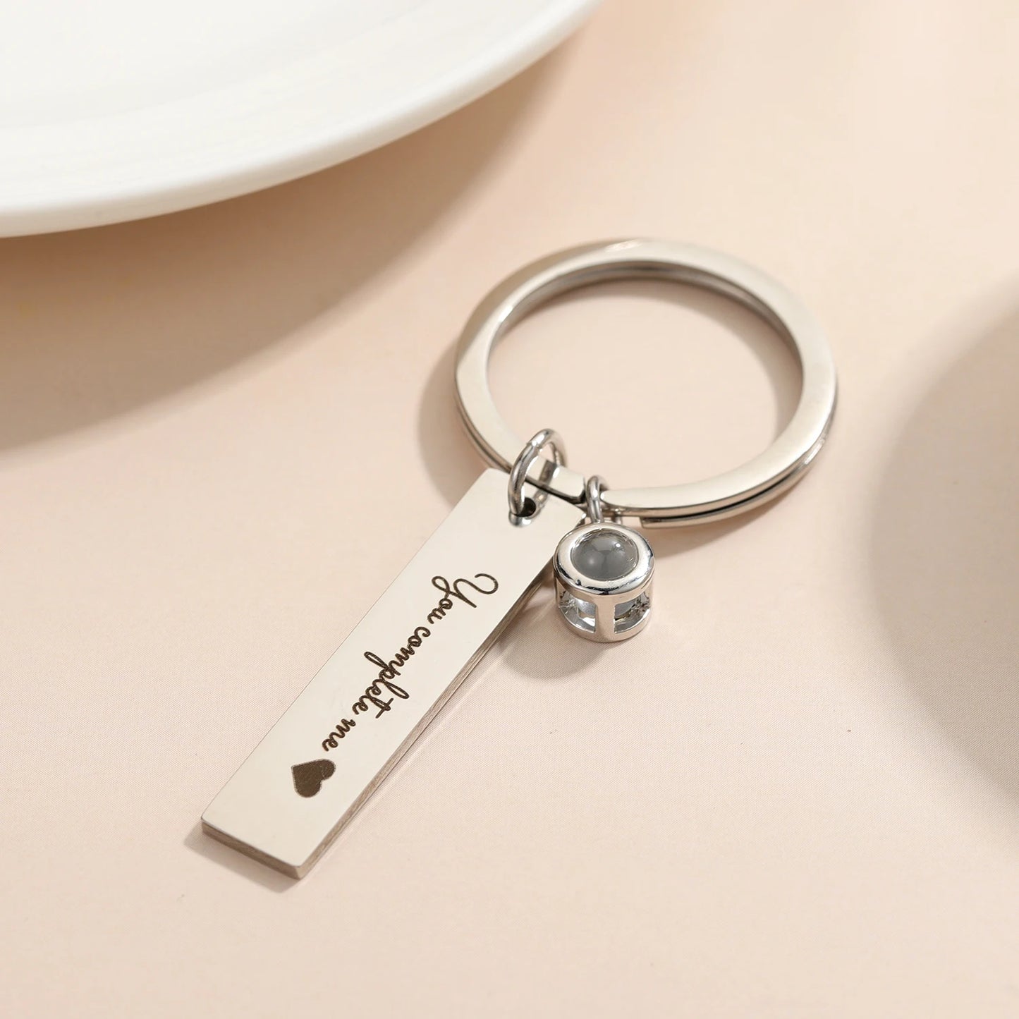 Heartfelt Memory Keychain