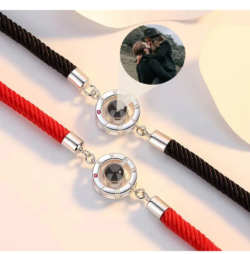 Photo Lovestone Couple Bracelet