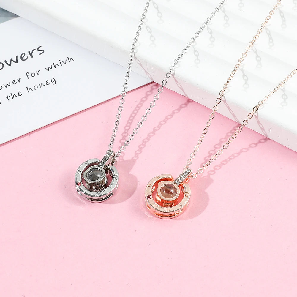 Love Language Heart Necklace