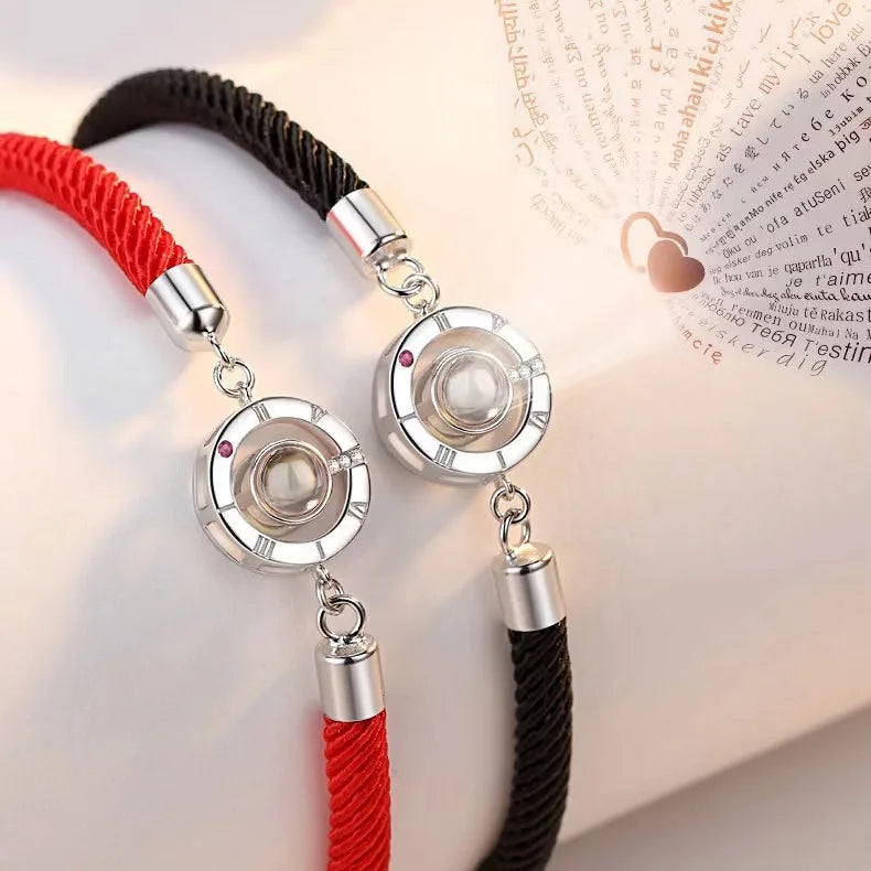 Photo Lovestone Couple Bracelet