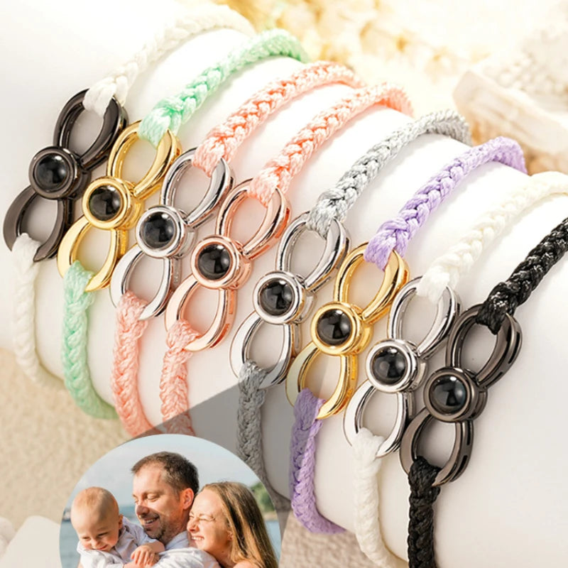 Heart Chain Memory Bracelet