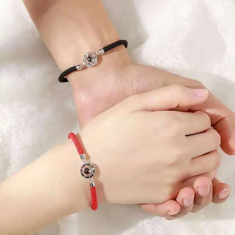 Photo Lovestone Couple Bracelet