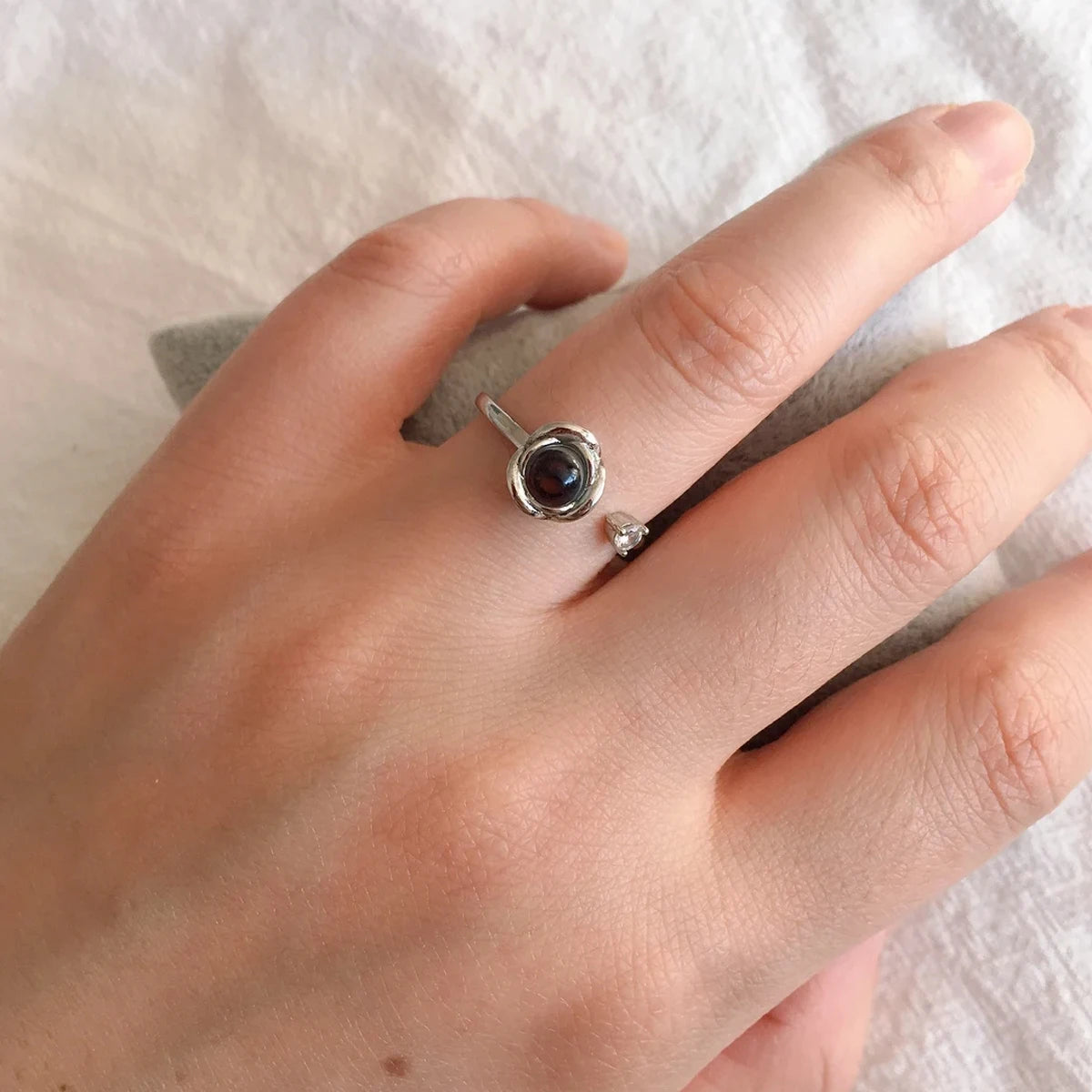Memory Projection Love Ring