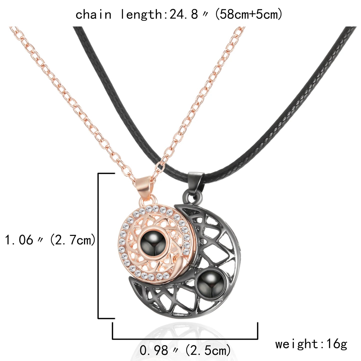 Eternal Love Projection Necklace