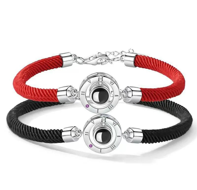 Photo Lovestone Couple Bracelet
