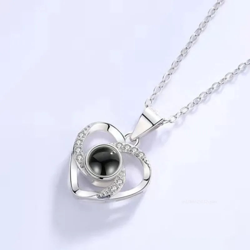 Romantic Heart Projector Necklace
